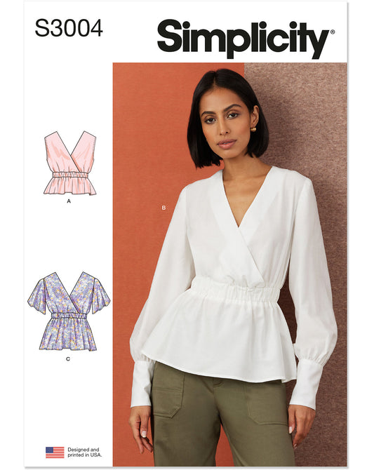 PDF-symønster - Simplicity 3004 - Bluse - Dame | Bilde 2