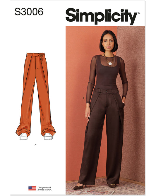 PDF-symønster - Simplicity 3006 - Bukse - Dame | Bilde 4