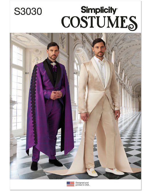 PDF-symønster - Simplicity 3030 - Kostyme Cosplay - Herre - Karneval | Bilde 5