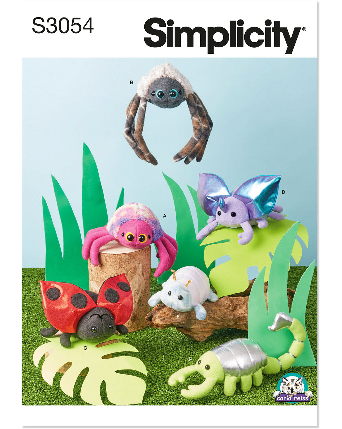 PDF-symønster - Simplicity 3054 - Kosedyr | Bilde 5