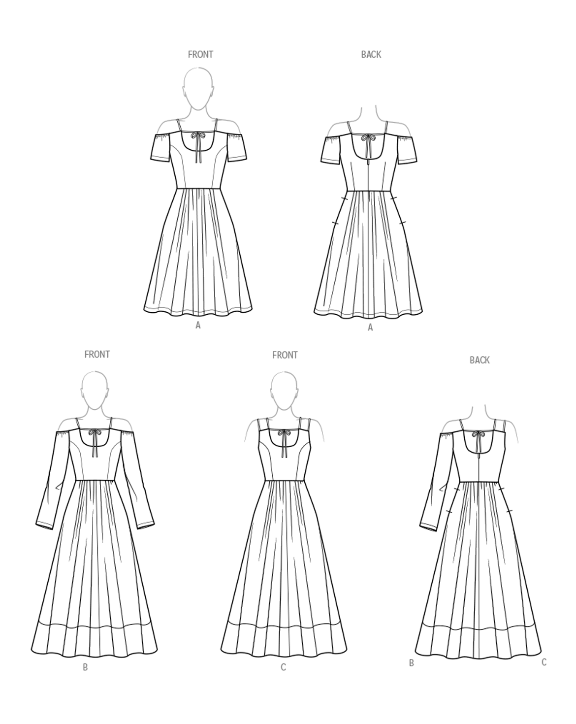 PDF-symønster - Simplicity 9950 - Kjole - Dame | Bilde 2