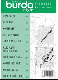 BURDA KOPIERINGSSETT - Mønsterpapir