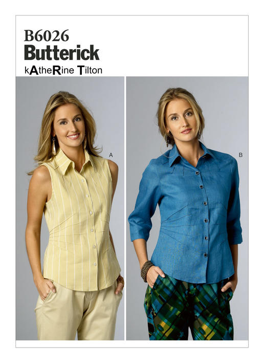 Symønster Butterick 6026 - Topp - Dame | Bilde 9