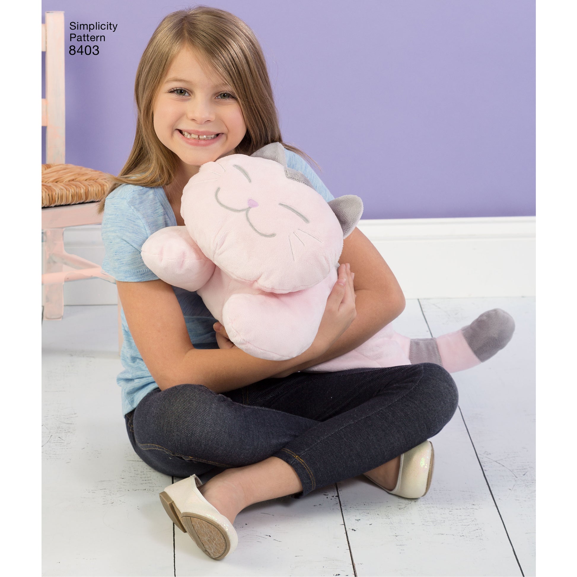 Symønster Simplicity 8403 - Stuffed Kitties | Bilde 2